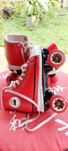 Patins Quad  Vermelhos - HONDAR