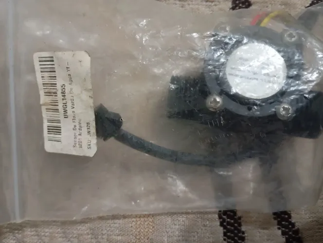 Sensor de fluxo vazão da água Yf-S201