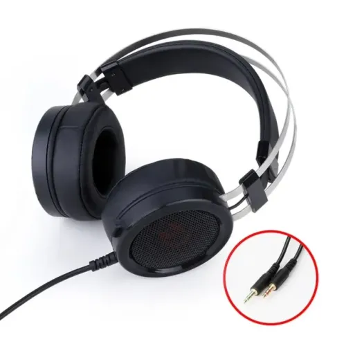 Headset Gamer Redragon Scylla, Preto, P2, Drivers 40mm - H901