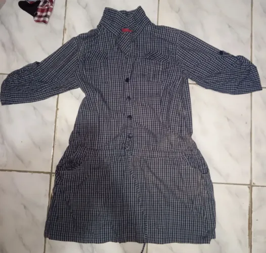 Vestido Xadrez Feminino GG