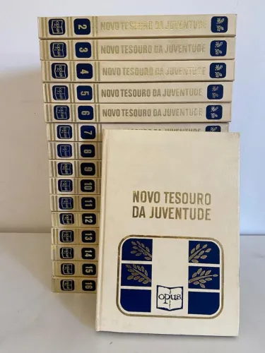 Coleção Tesouro da Juventude 16 volumes