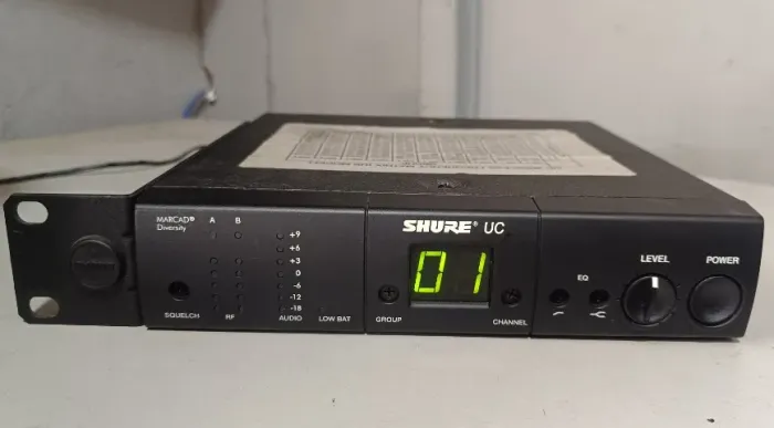 Central Microfone Sem Fio Shure Uc4 Made In Usa Ótimo Estado