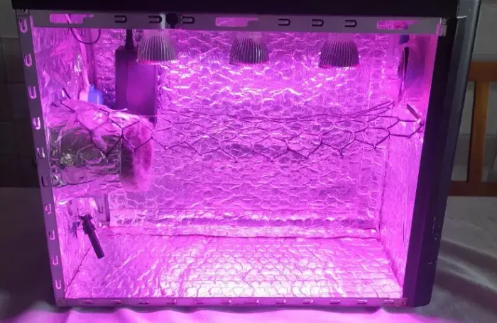 Estufa PC Grow Cultivo Indoor Led Full Spectrum com Filtro