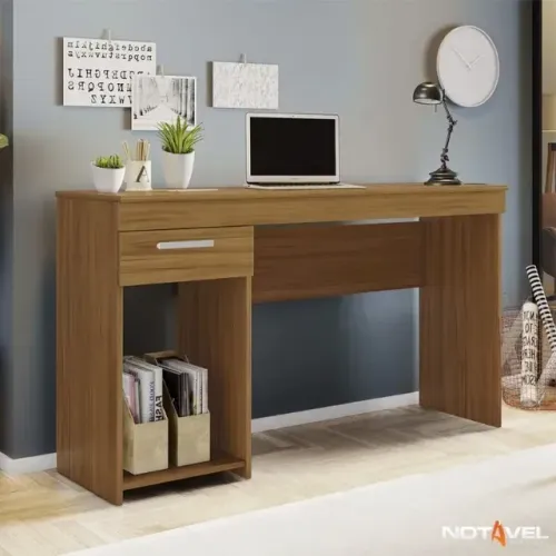 Mesa Office NT 2070 Larg. 1.08m - Pronta Entrega!