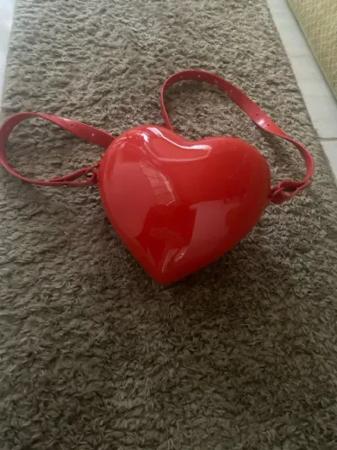 Bolsa Melissa Coração Vermelha
