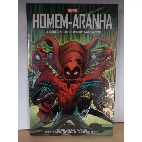 homem-aranha a origem do duende macabro marvel panini x-men vingadores quarteto doomedhqs