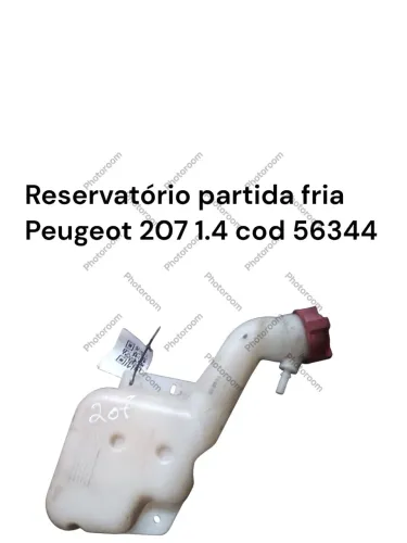 Reservatório partida fria peugeot 207