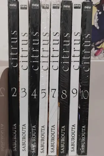 Citrus - Mangá quase Completo 8 Volumes ( 2 ao 5, 7 ao 10)
