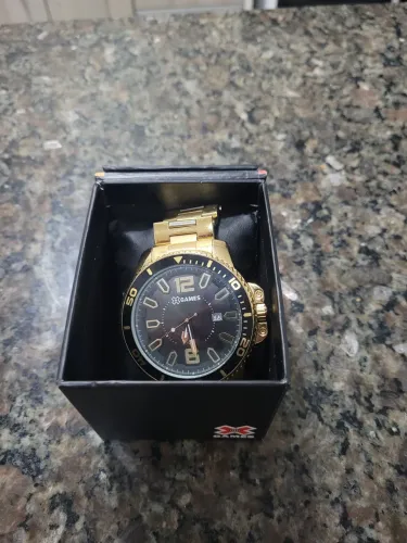 Relógio X Games Dourado Masculino
