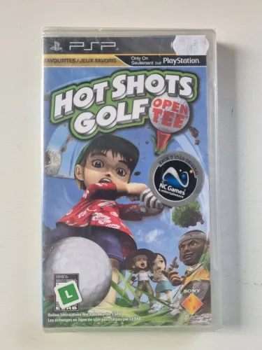 Jogo Hot Shots Golf Open Tee - PSP - Lacrado Novo
