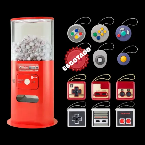 Nintendo Controller- Gacha Keychains. Verifique a disponibilidade.