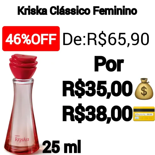 Kriska Clássico Feminino Miniatura-Natura