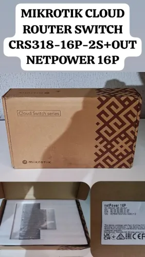 MIKROTIK CLOUD ROUTER SWITCH CRS318-16P-2S+OUT NETPOWER