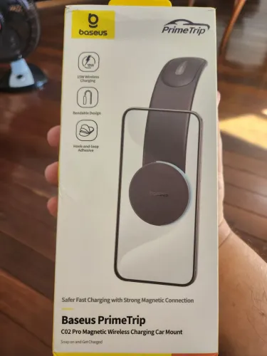 Suporte Carregador Magnético Baseus PrimeTrip C02 Pro