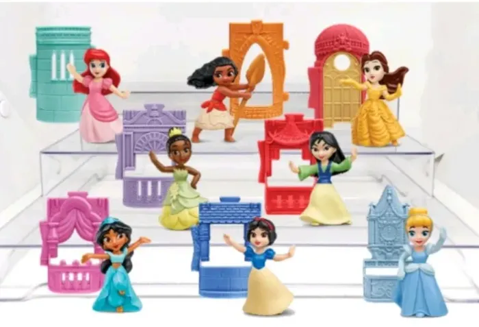 Princesas Disney miniatura brinde mc donalds