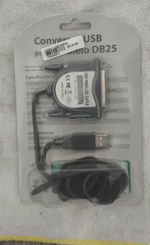 Conversor USB para Paralelo DB25 - Comtac