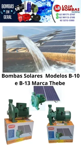 Bomba Solar B10 e B13