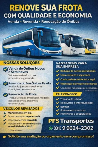 RENOVAÇÃO DE FROTA