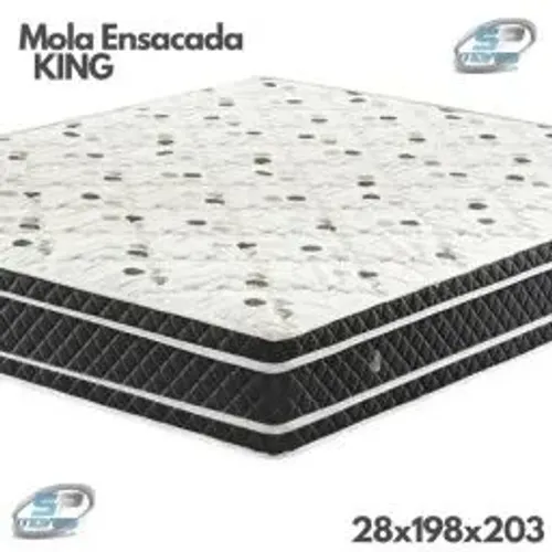 Colchão de Molas Ensacadas King - Tecnologia e Conforto
