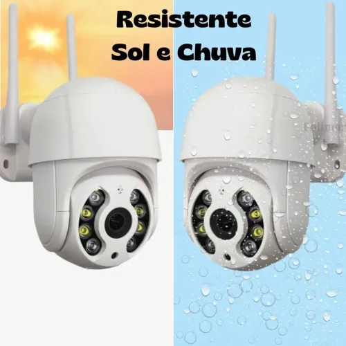 Câmera de Segurança Externa Resistente