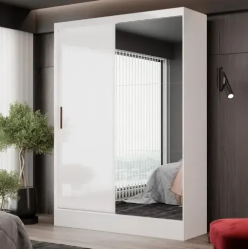 Guarda-Roupa 2 Portas Santiago(Belém) Plus 1,31 m Branco