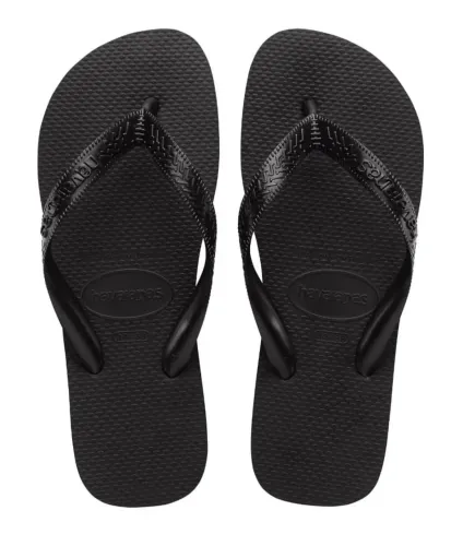 Chinelo Havaianas Preto e Branco - Original Conforto e Estilo