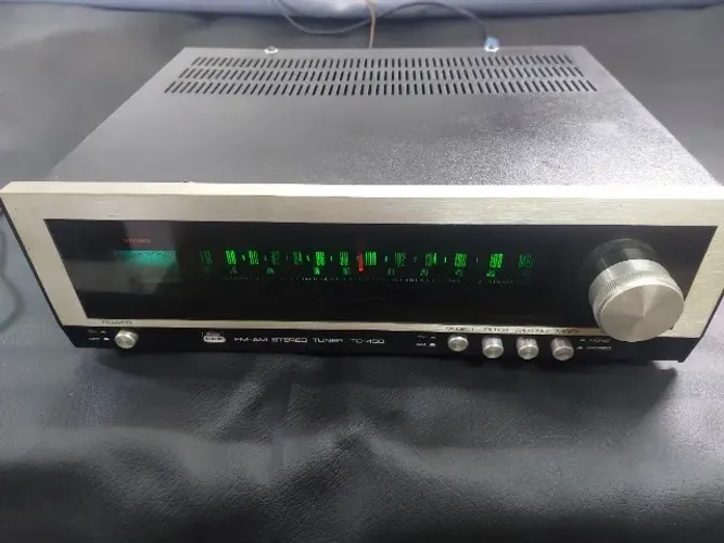 Tuner CCE Collaro TC-450 totalmente restaurado e com bluetooth.