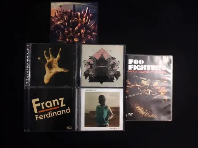 CD's de Rock Nacional e Internacional