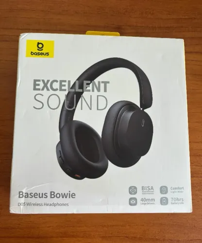  Baseus Bowie D05 Headphone Bluetooth 70h De Duração lacrado