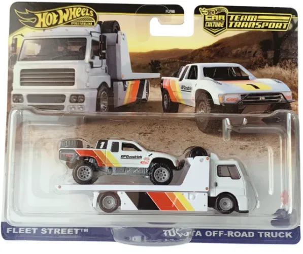 Hot Wheels Toyota Off-Road Truck - Fleet Street Team Transport
