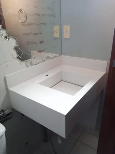 Pias de porcelanato apronta entrega 60×40/50×35/40