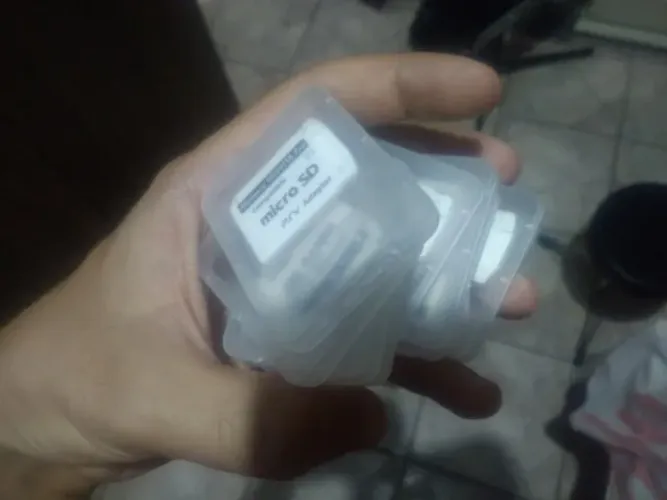 Micro sd do ps vita sd2vita novo troco por jogo do vita