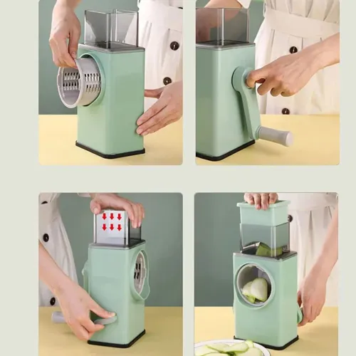 Ralador de legumes manual para cozinha - Novo