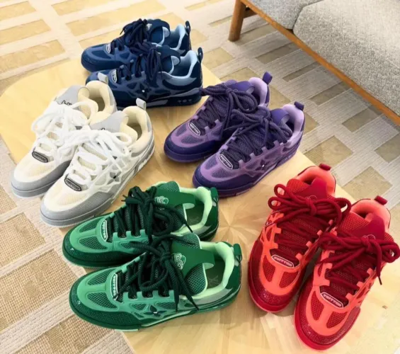 Tênis Louis Vuitton coleção 2025 - Conforto e Estilo