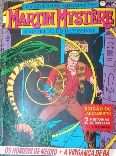 25 Revistas Martin Mystère - Editora Record - Anos 90