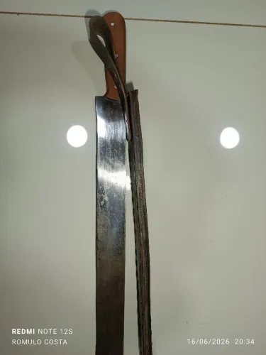 Facão 20 polegadas artesanal com bainha