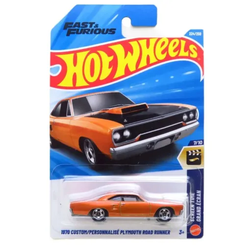 Hot Wheels Velozes e Furiosos 1970 Custom Plymouth Road Runner