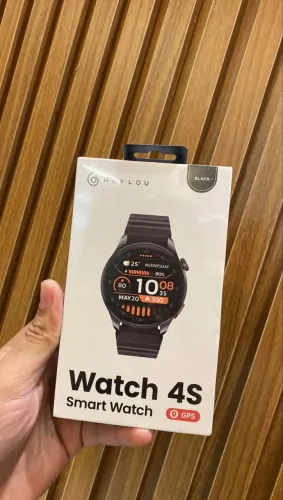 Smartwatch haylou watch 4s gps tela amoled 1 43 original