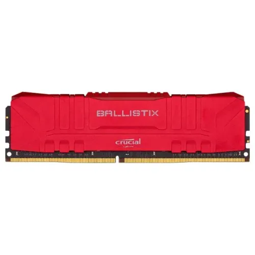 Memória Crucial Ballistix 8GB DDR4 3000 Mhz, CL15, Vermelho - BL8G30C15U4R