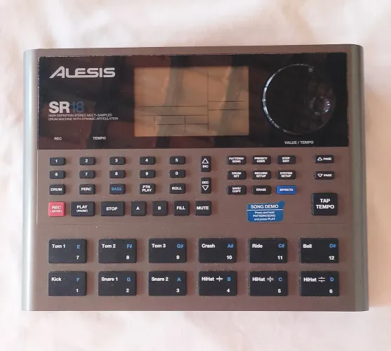 Bateria Eletrônica Alexis Sr18.