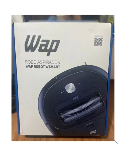 Robô aspirador de pó inteligente WAP WSMART com CONTROLE REMOTO 
