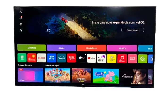 Smart TV LG 50" 4K Ultra  UT80 - 2024 