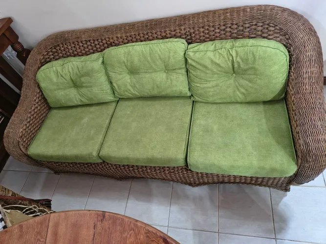 Sofa de Ratan natural