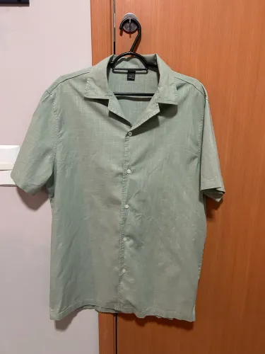 Camisa Manga Curta Verde TAM G