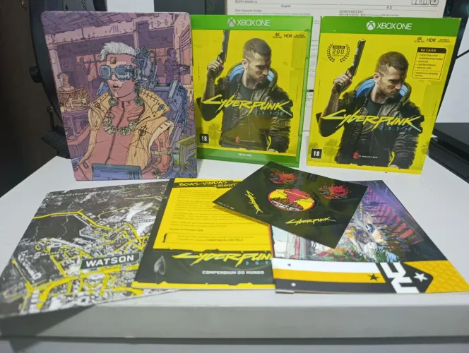 Cyberpunk edição com steelbook - Xbox one 