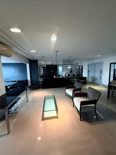ALUGO APARTAMENTO MOBILIADO- ED RIO TAMISA- 220M2- 3 SUITES- 3 VAGAS + BOX- CREMACA0 BELE