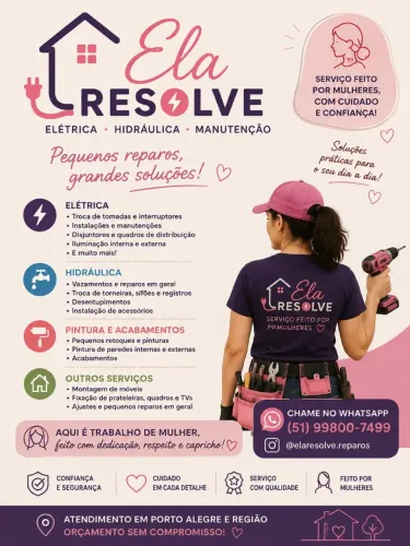 ? PEQUENOS REPAROS E MANUTENÇÃO RESIDENCIAL ?