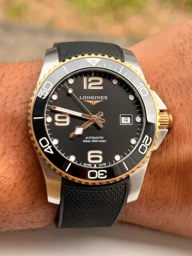 Longines Original HydroConquest Automático - Swiss Made - Edição Dourada