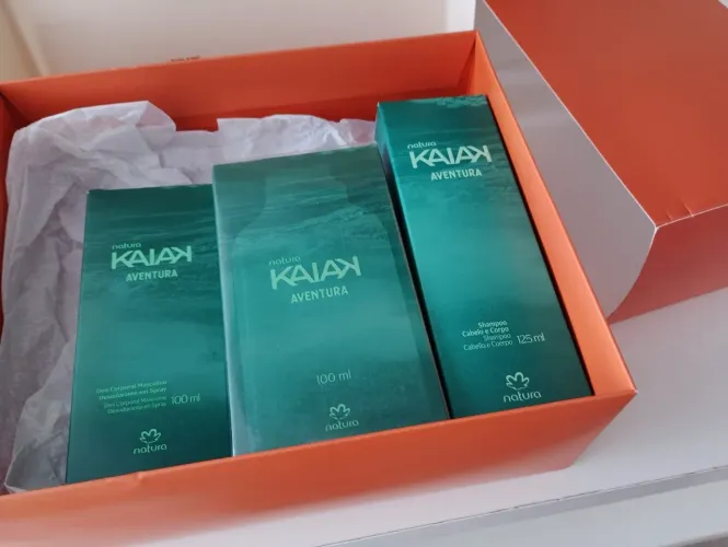 Natura kit novo com caixa de presente
