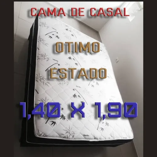 CAMA CASAL BOX EXCELENTE